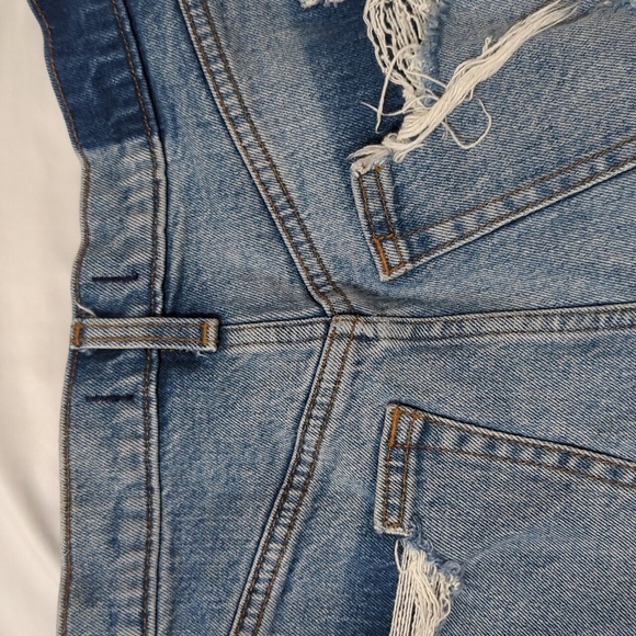 Abercrombie & Fitch Blue Jean Shorts - Picture 9 of 13
